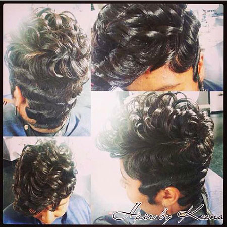 Finger Waves On African American Hair