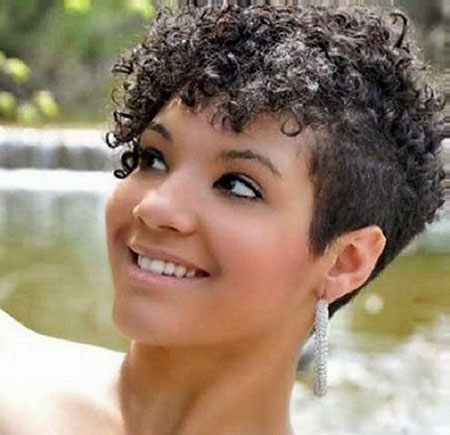 Short Curly Hairstyles Black Women - 14- 
