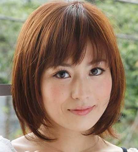 Short Haircuts for Round Faces - 12