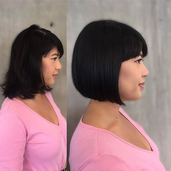 Hairstyles For Short Hair With Bangs