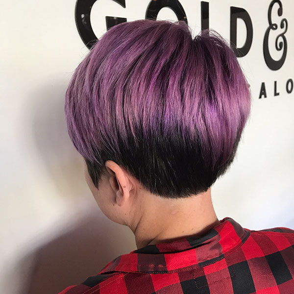 Short Violet Hair
